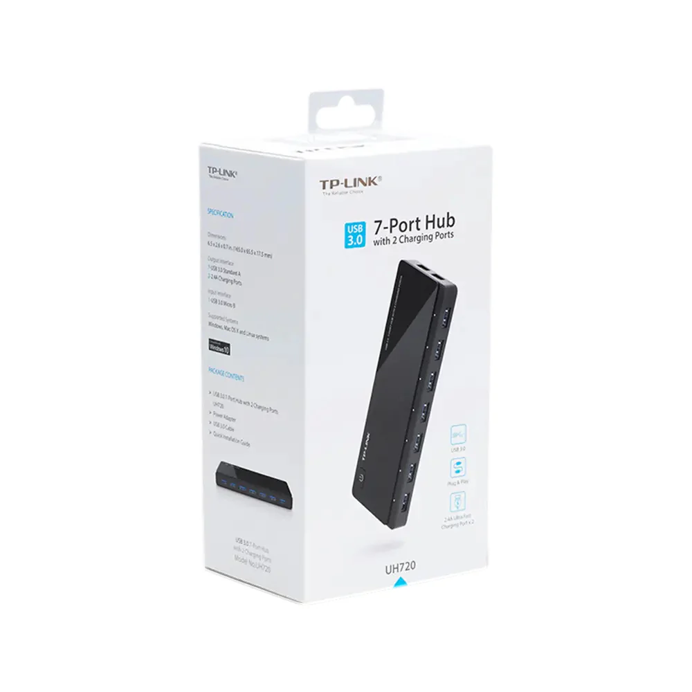 מפצל 7 יציאות UH720 USB 3.0 מבית TP-Link - Image 3