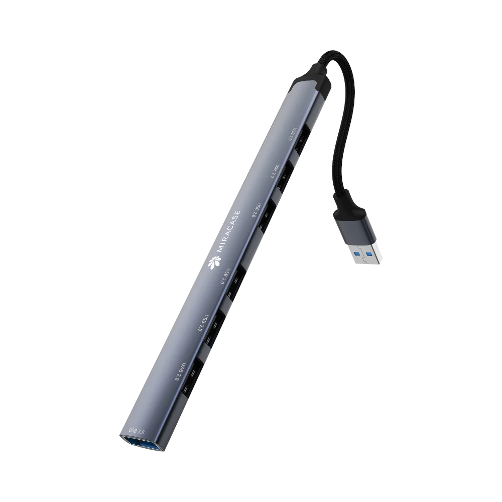 מפצל Miracase USB-A To USB2+USB3 MHUB550 USB 7IN1
