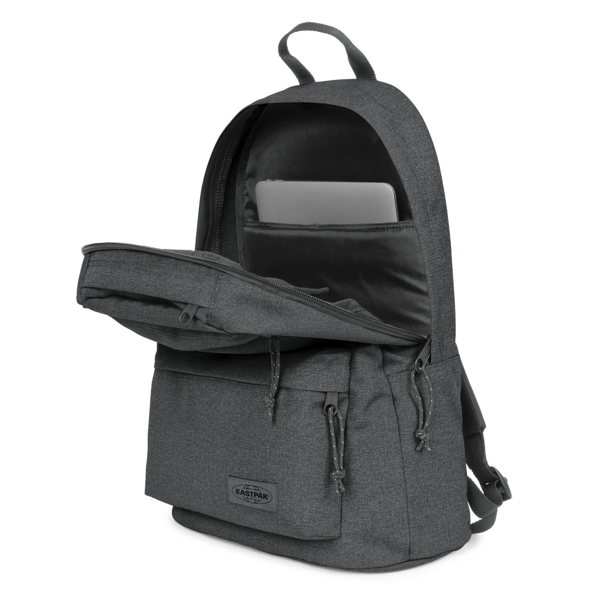 תיק גב Eastpak Black Denim Padded Double - Image 3
