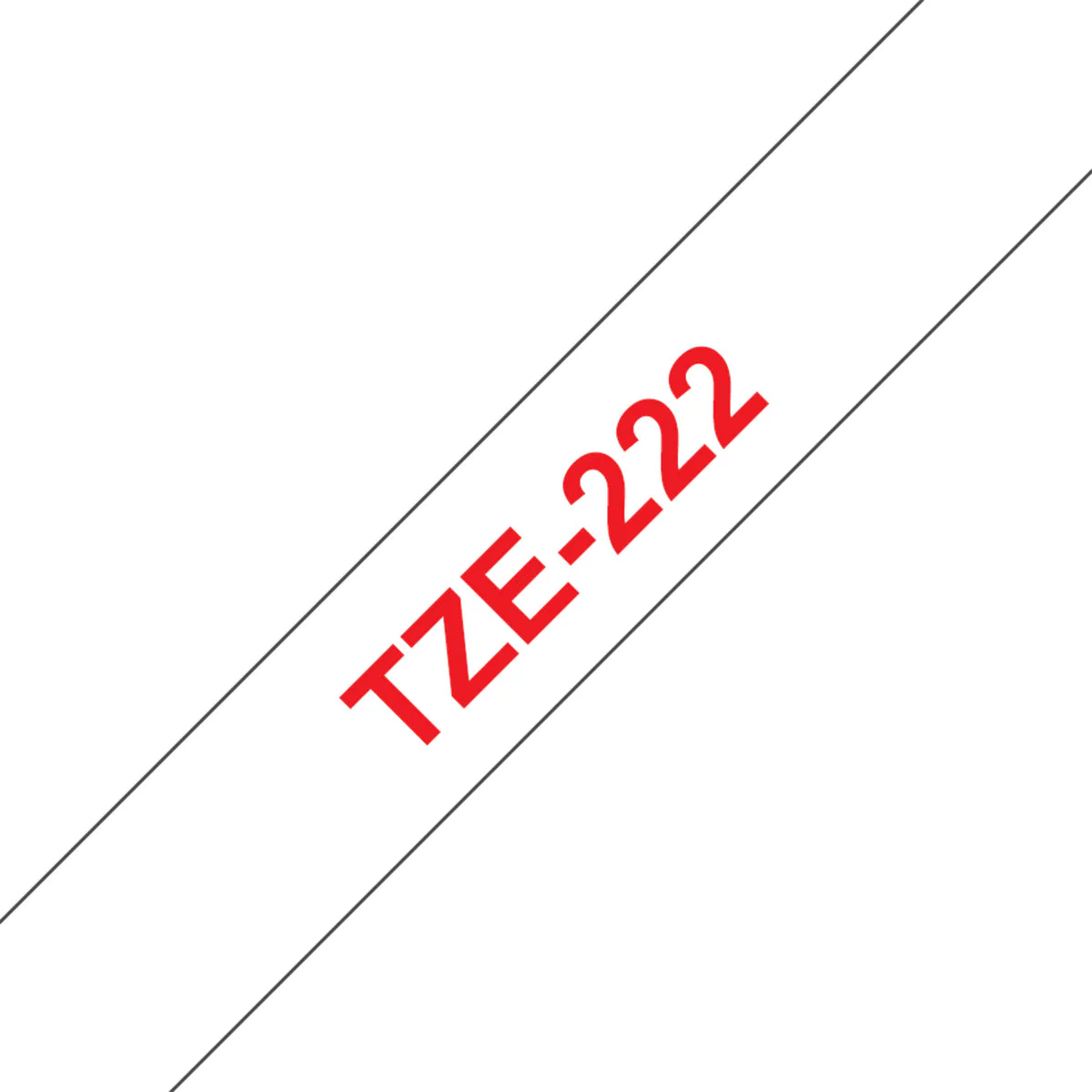 סרט TZE-222 אדום/לבן 9 מ"מ Brother - Image 4