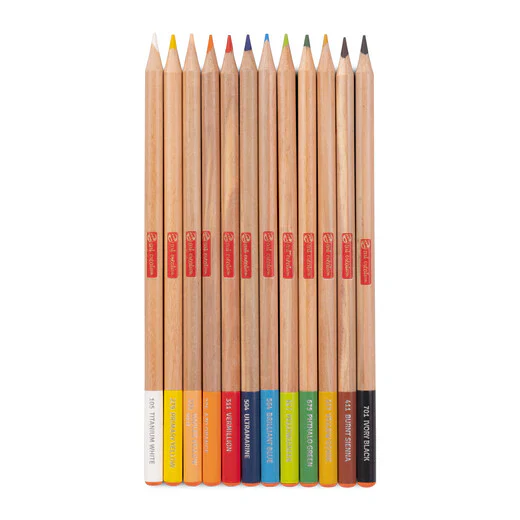 סט 12 עפרונות צבעוניים מקצועיים Talens Art Creation Colour - Image 2