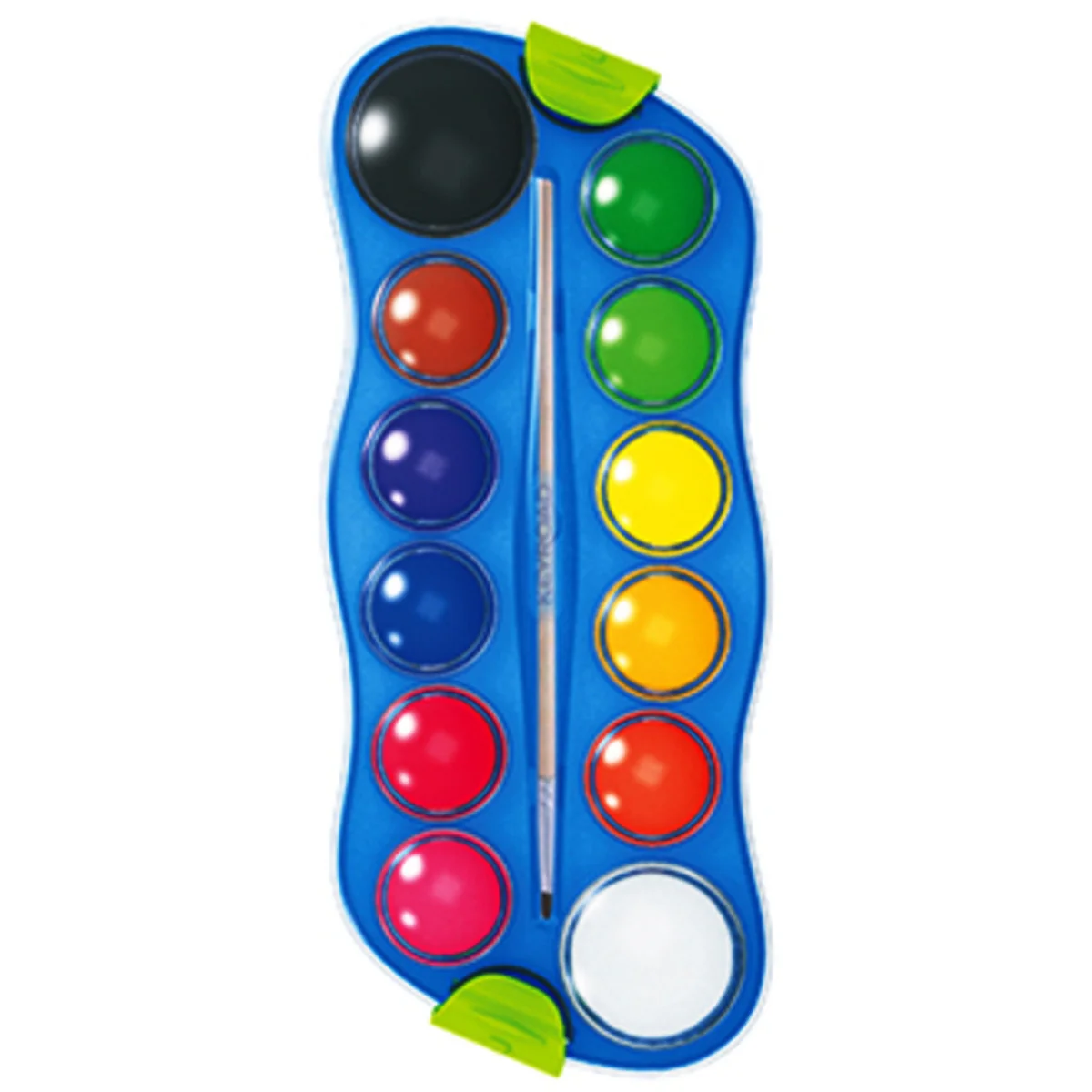 סט 12 צבעי מים  Keyroad