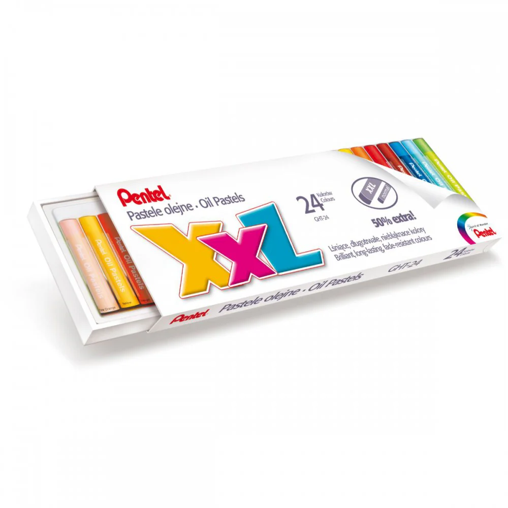 סט 24 צבעי פנדה - XXL Pentel