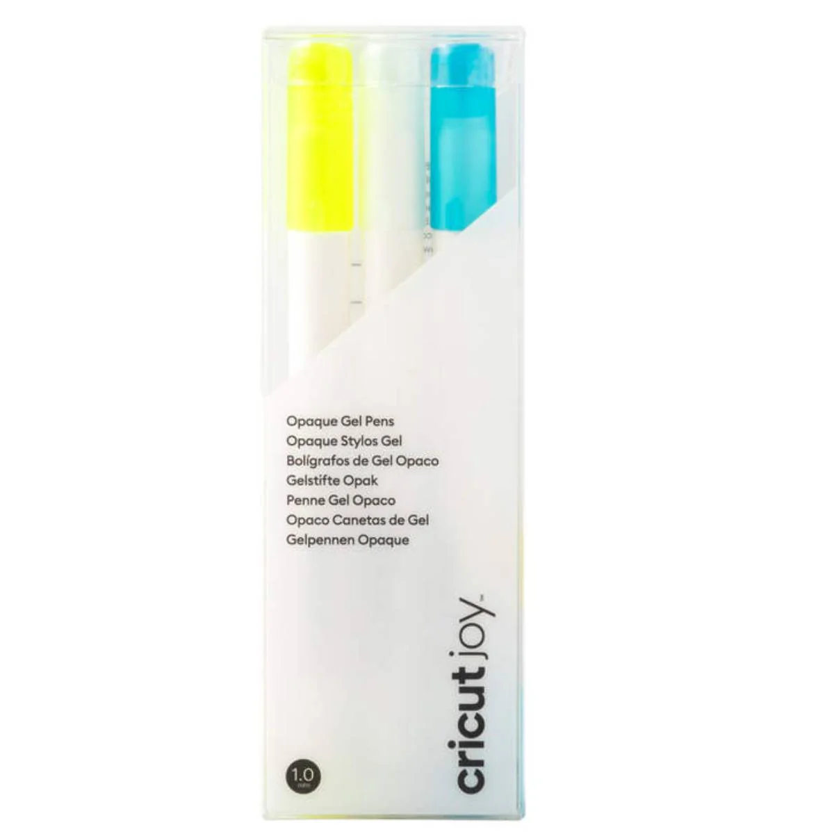 סט 3 עטים צהוב לבן וכחול 1.0 מ"מ Cricut Joy Opaque Gel