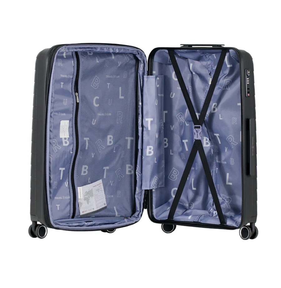 סט 3 מזוודות קשיחות Travel Club - Image 5