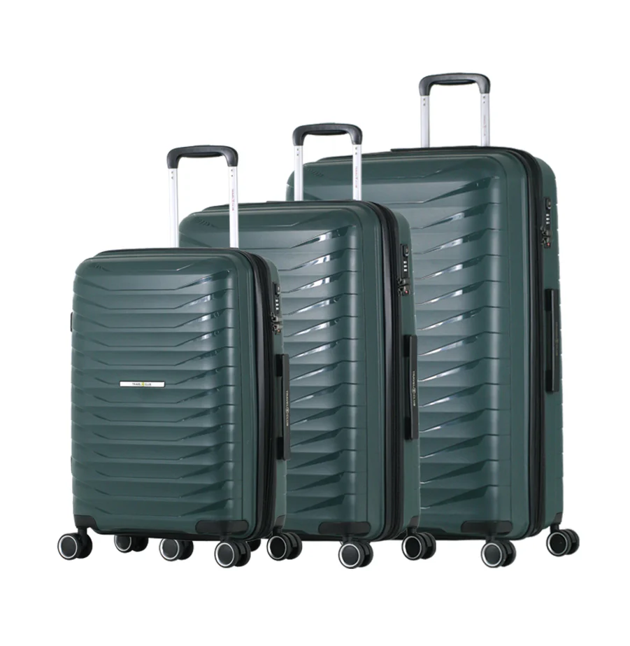סט 3 מזוודות קשיחות Travel Club - Image 7