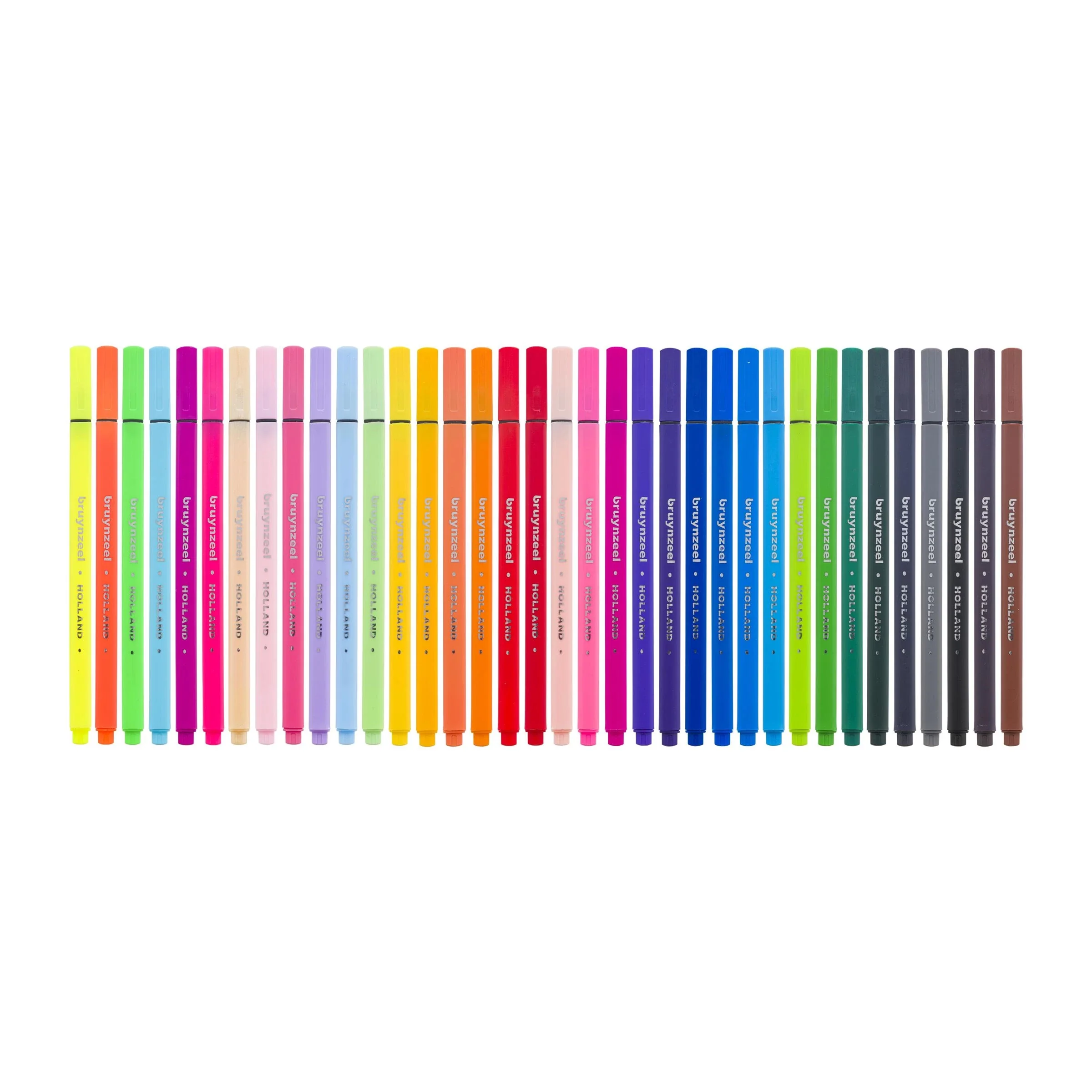 סט 36 עטי לבד Bruynzeel Fineliner - Image 3