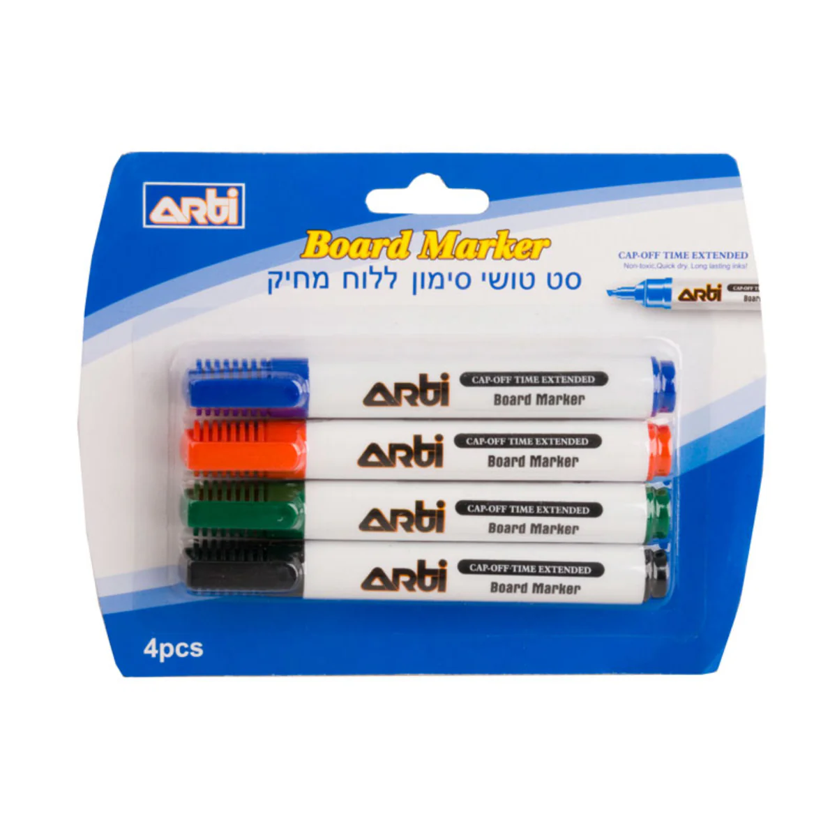 סט 4 טושים מחיקים Arti