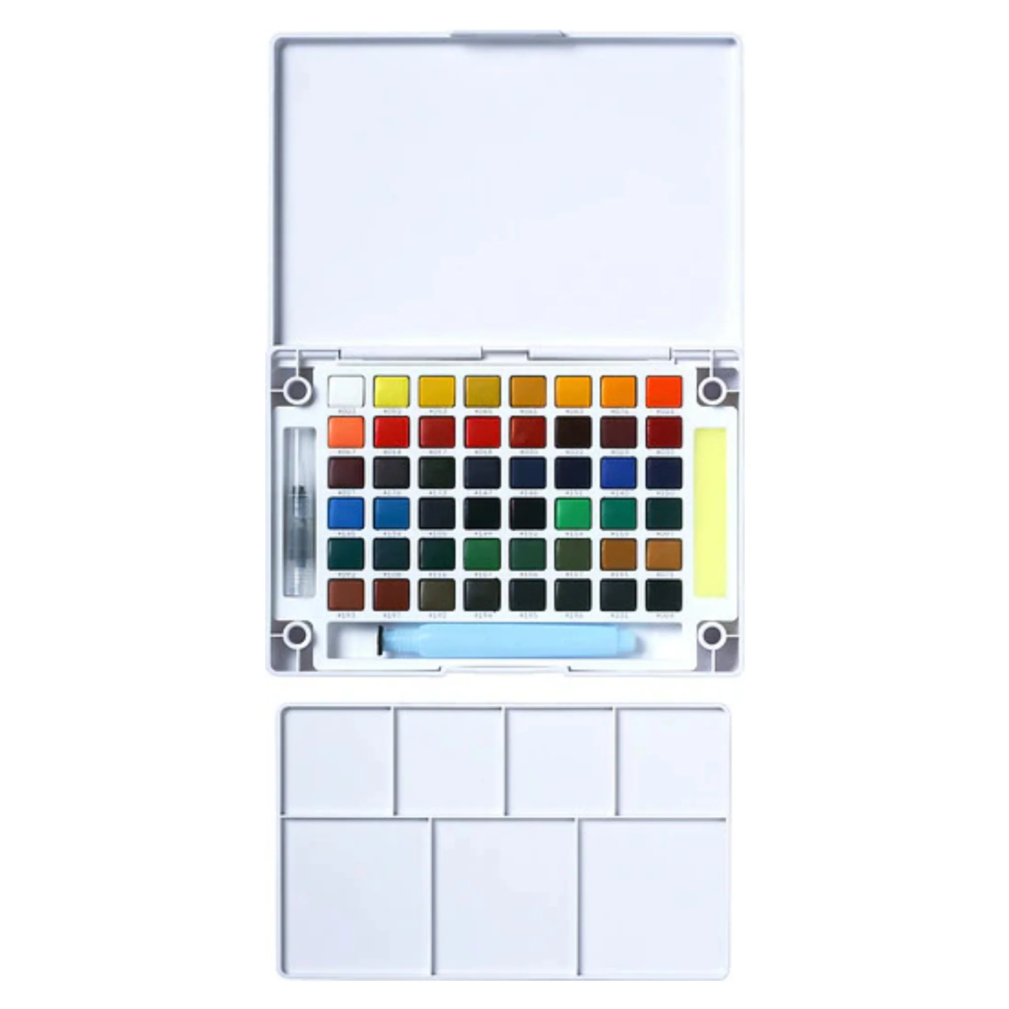 סט 48 צבעי מים ומכחול מיכל מיוחד - Sakura Koi set XNCW-48N - Image 2