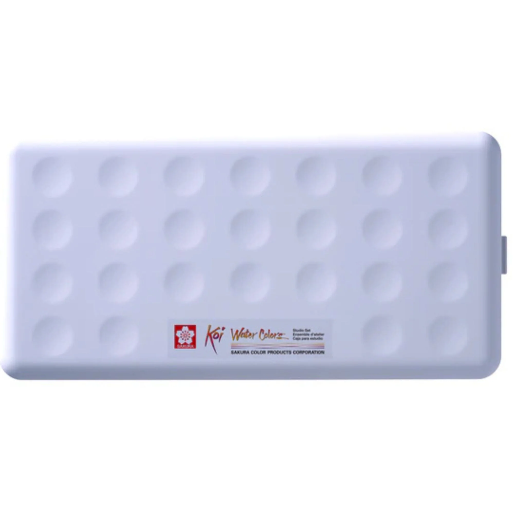 סט 60 צבעי מים מכחול ומיכל מים - Sakura Koi set XNCW60N - Image 3