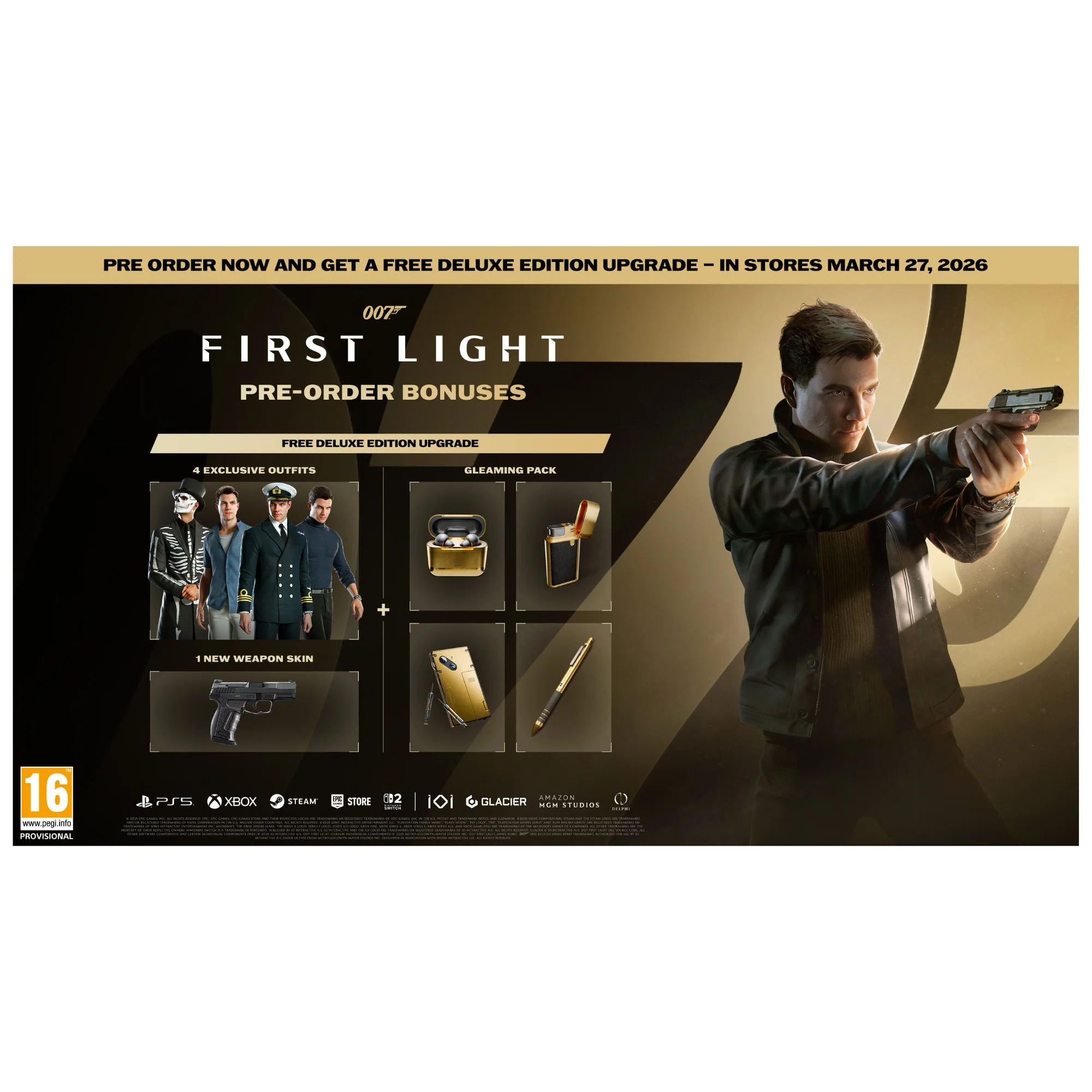 משחק Nintendo 2 007 First Light D1 Deluxe Upgrade Edition - Image 3