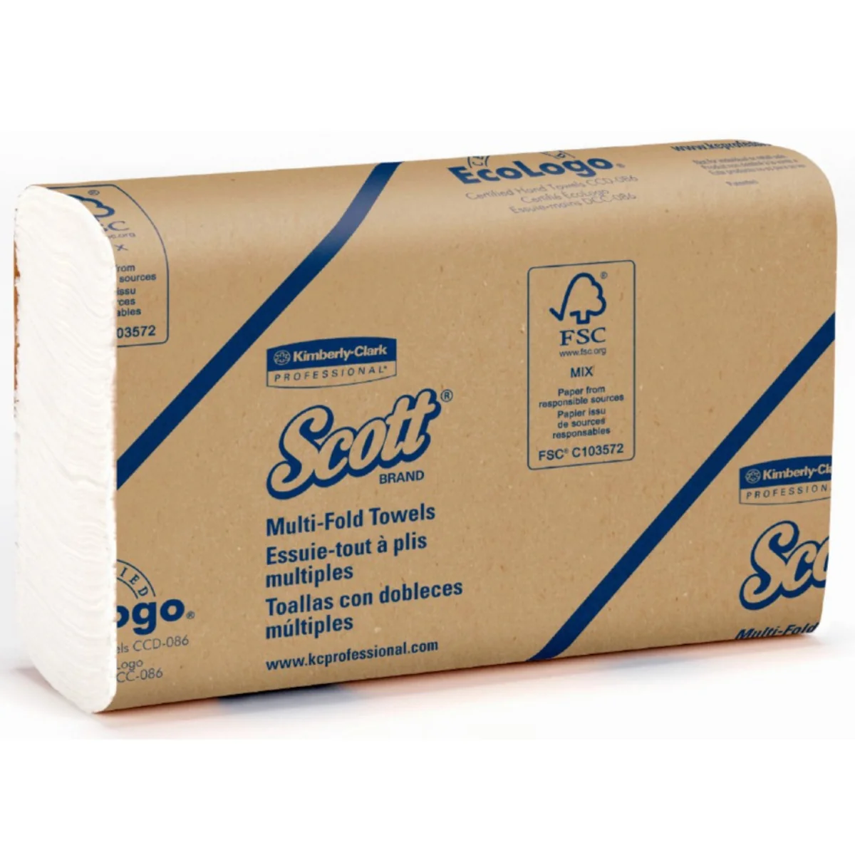 4000 מגבות ידיים צץ רץ Scott Irflex Essential - Image 2