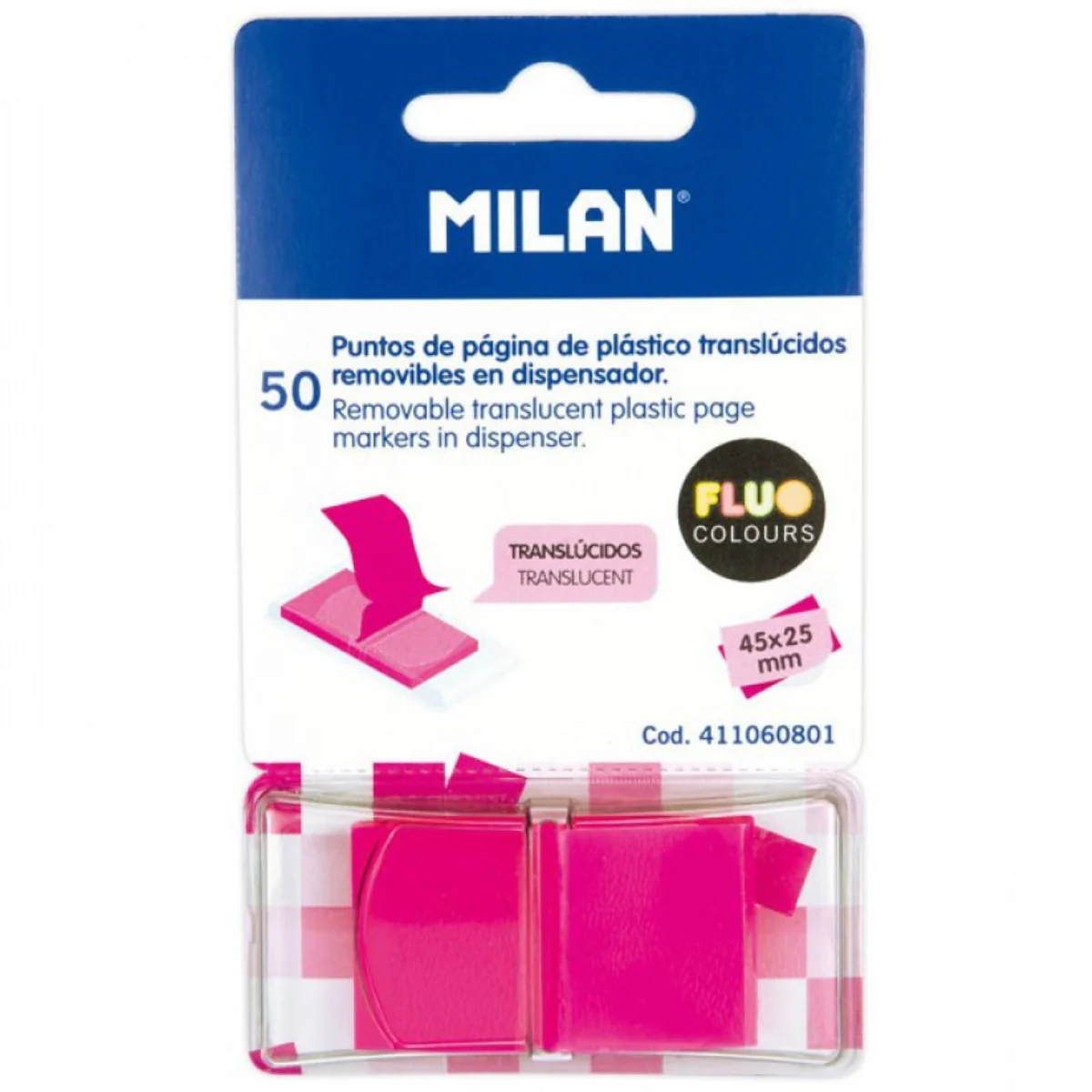 50 דגלונים צהוב שקוף Milan