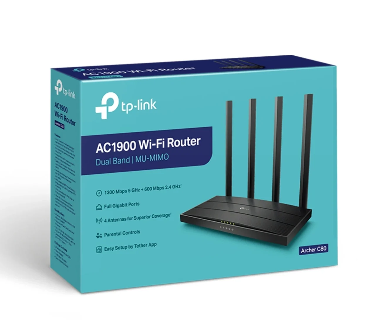 נתב אלחוטי Archer C80 AC1900 Tp-Link - Image 3