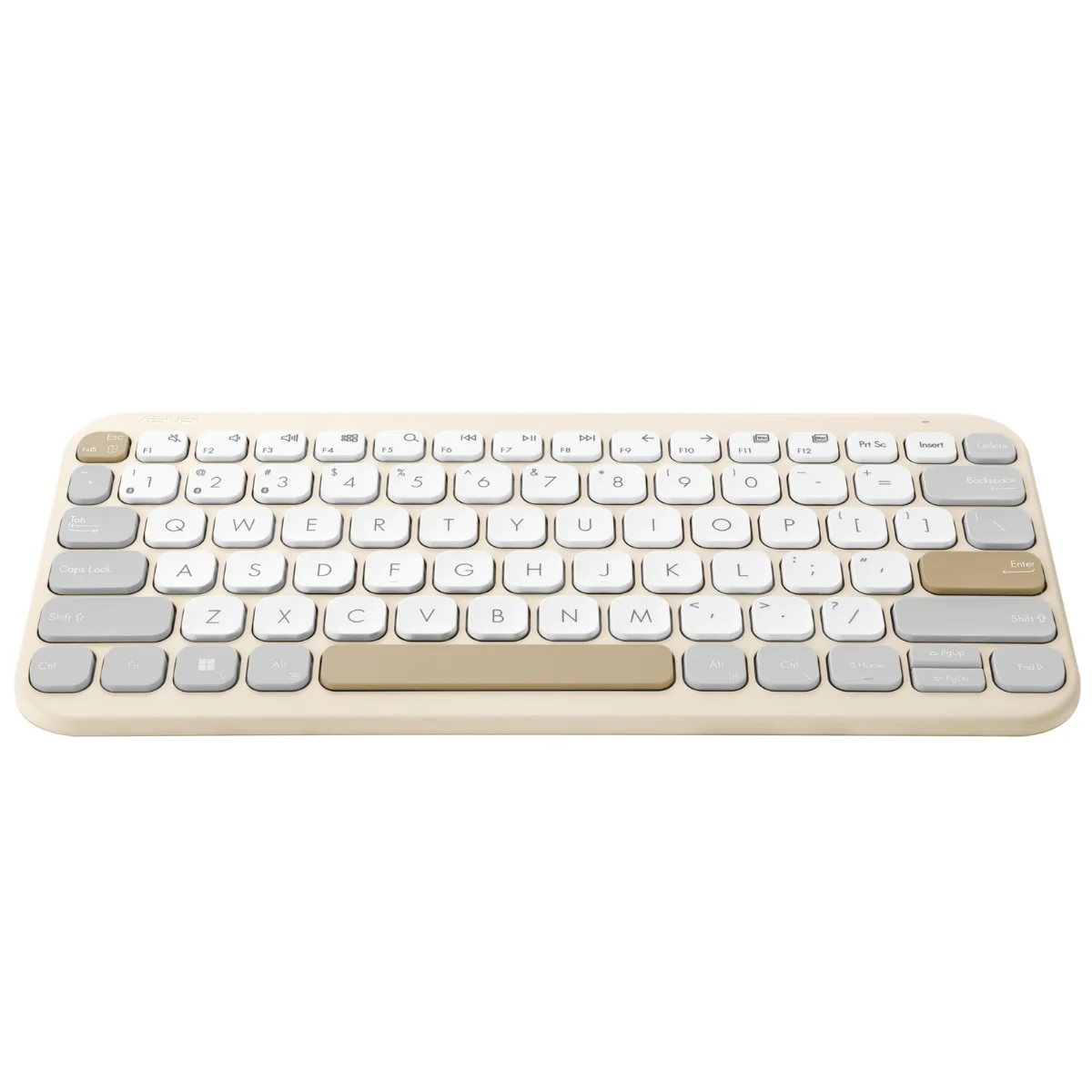 מקלדת אלחוטית ASUS KW100 Bluetooth Copilot אנגלית- עברית - Image 4