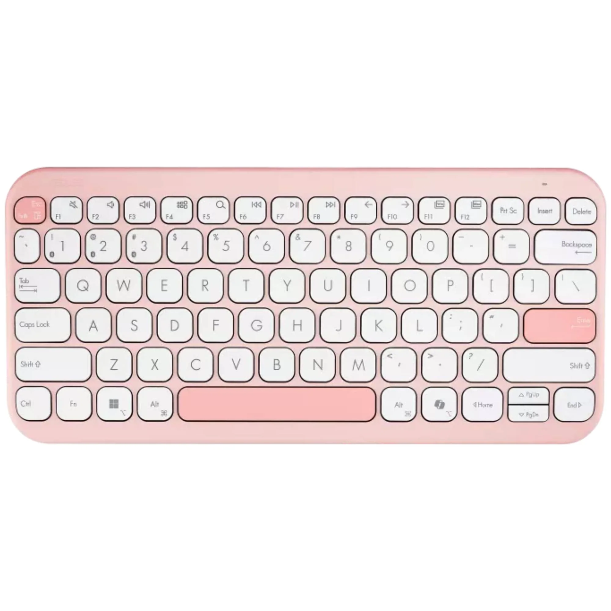 מקלדת אלחוטית ASUS KW100 Bluetooth Copilot אנגלית- עברית - Image 6
