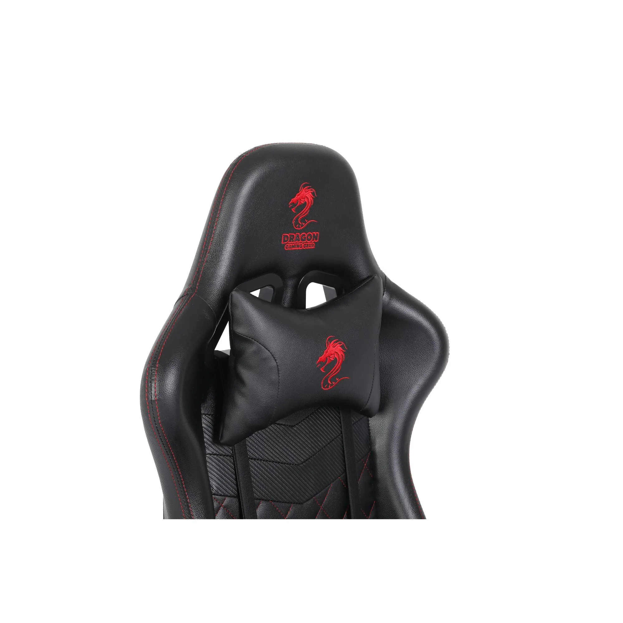 כיסא גיימינג דמוי עור תפירה באדום-Dragon Ace Pro - Image 11