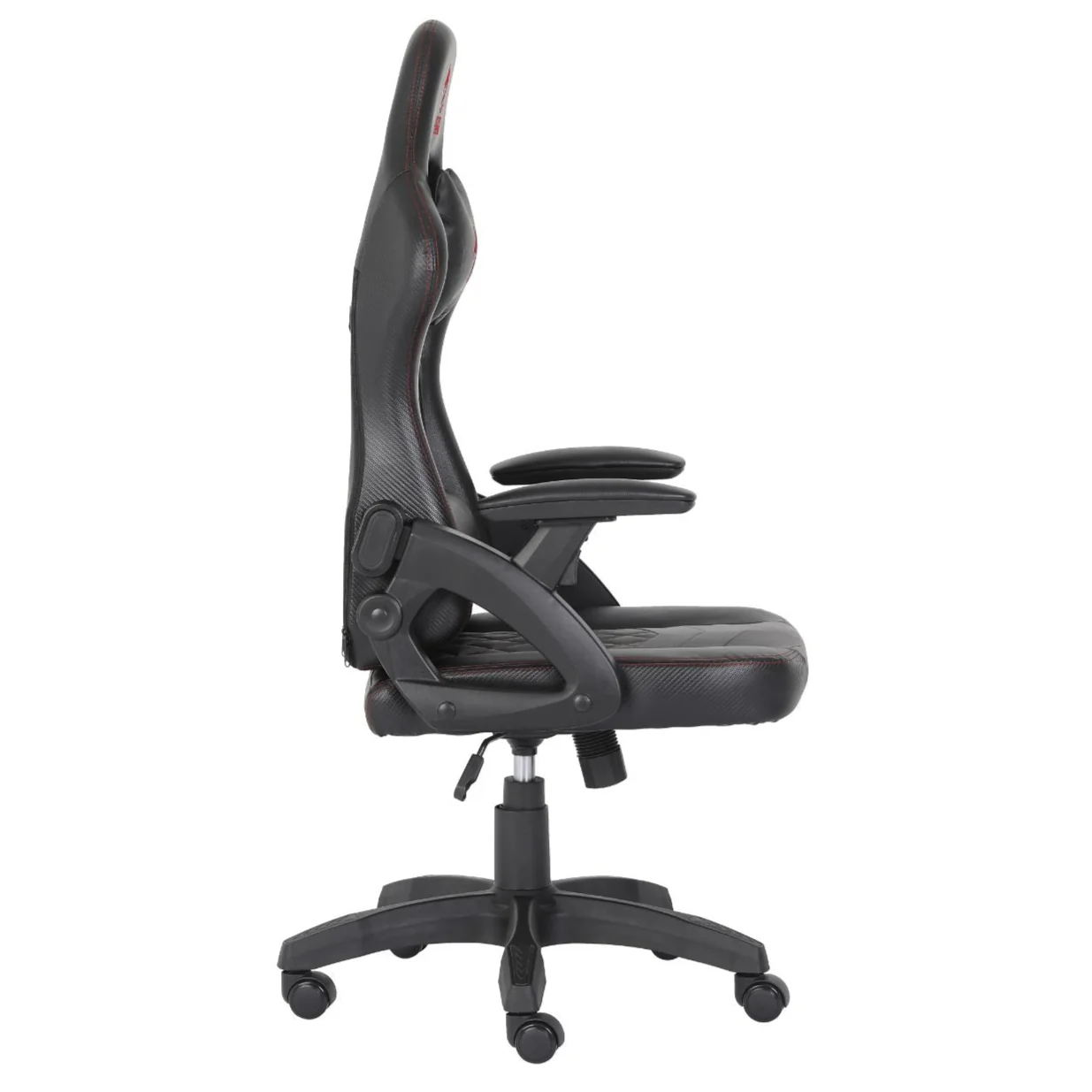 כיסא גיימינג דמוי עור תפירה באדום-Dragon Ace Pro - Image 3