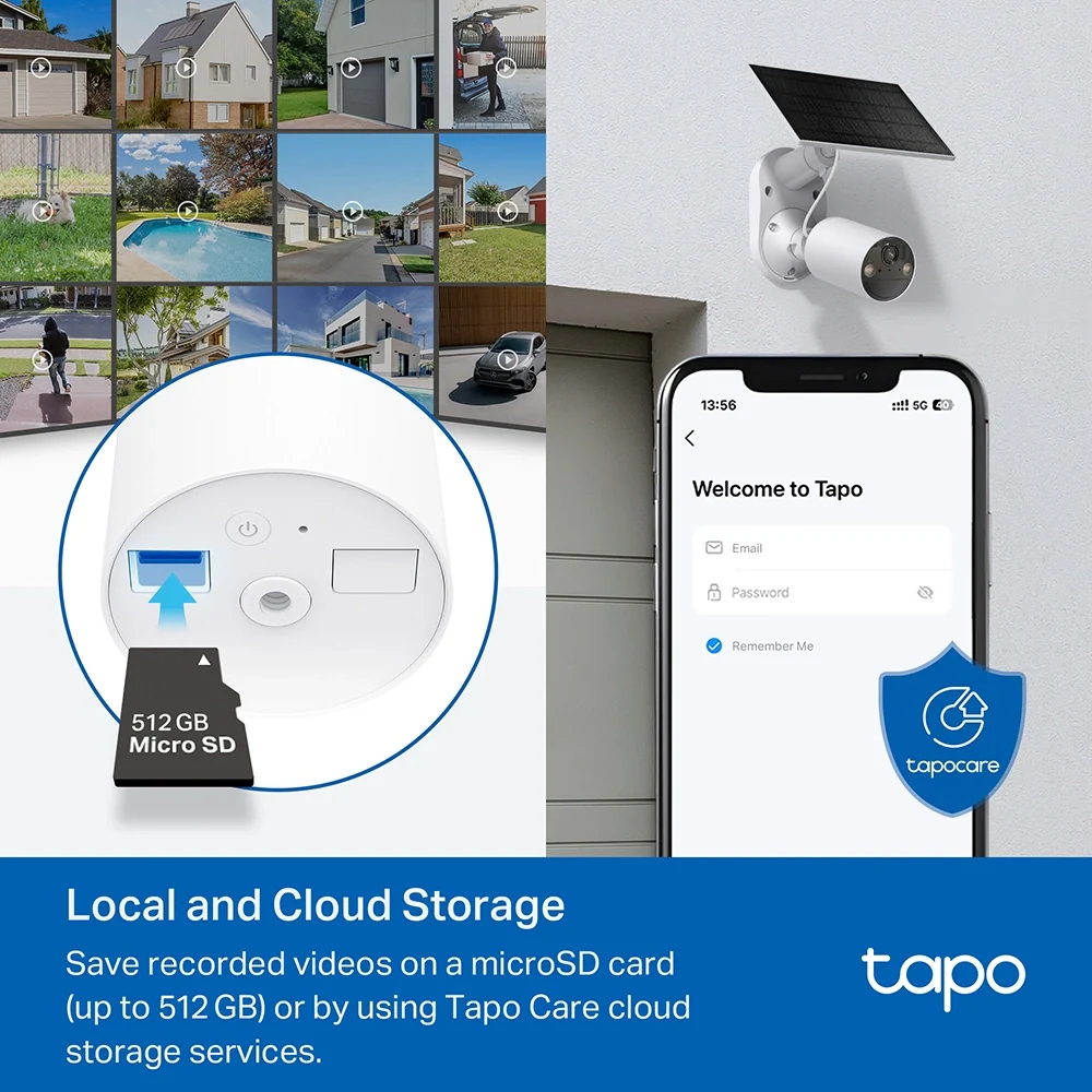 מצלמה 3MP עם פאנל סולארי Tapo C410 kit Tp-link - Image 5