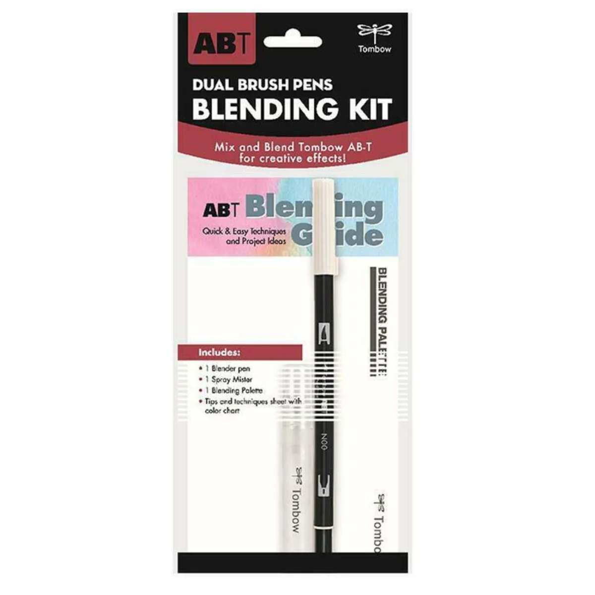 Tombow brush pens סט למיזוג וערבוב גוונים MM-ABTN00
