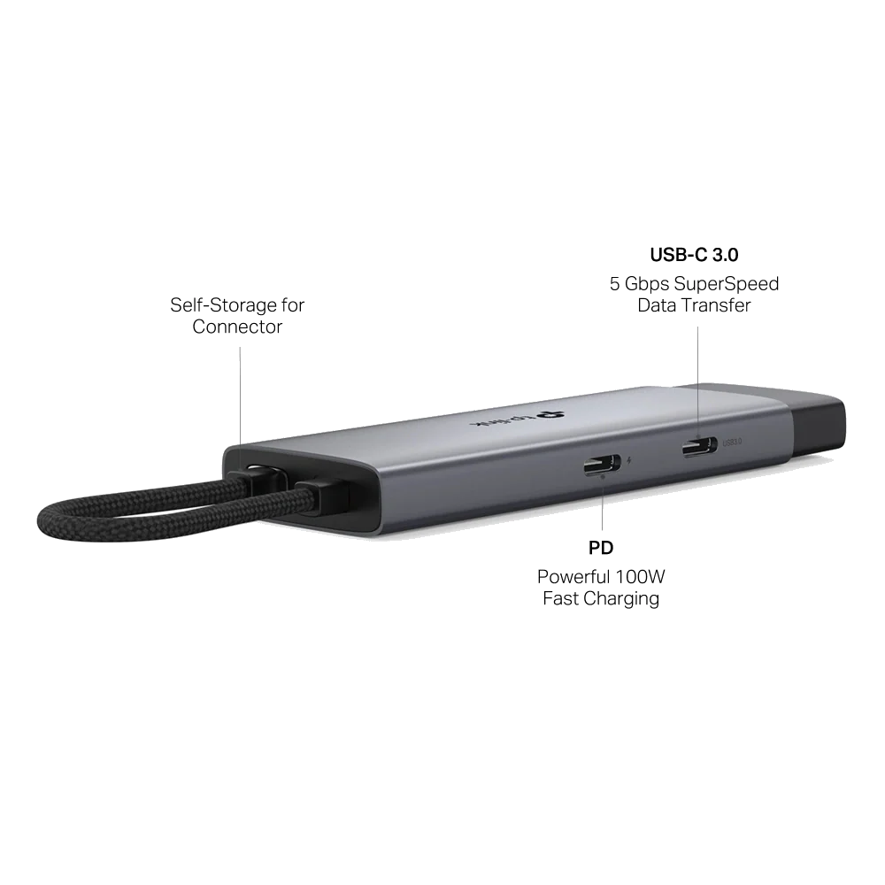 רכזת Tp-link 5-in-1 Hub Type-C USB- UH5020C - Image 3