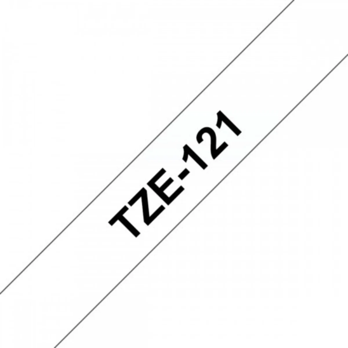 TZE-121 סרט שחור על שקוף 9 מ”מ Brother - Image 2